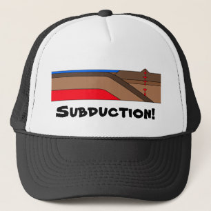 Subduction! Print Trucker Hat