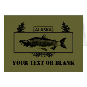 Subdued Alaska Combat Fisherman Badge