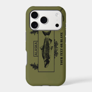 Subdued Alaska Combat Fisherman Badge