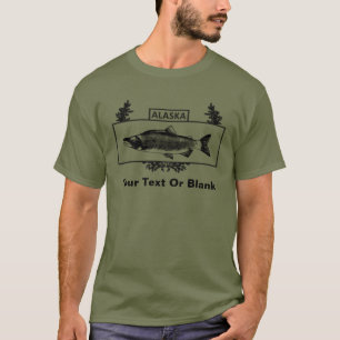 Subdued Alaska Combat Fisherman Badge T-Shirt