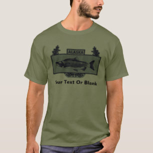 Subdued Alaska Combat Fisherman Badge T-Shirt