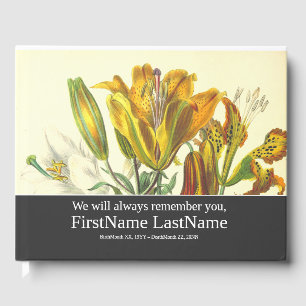 Subdued and Respectable Wake Service Guestbook