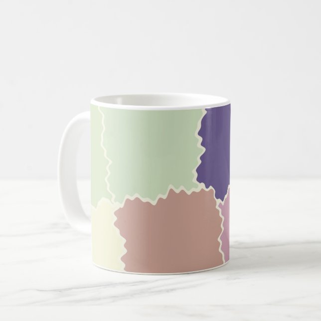 Subdued Colour Combo Coffee Mug (Front Left)