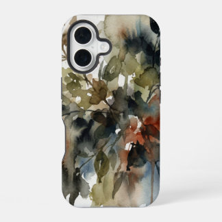 Subdued Forest Watercolor iPhone 16 Case