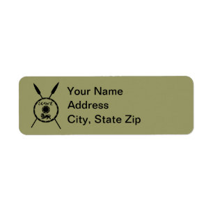 Subdued Maccabee Shield And Spears