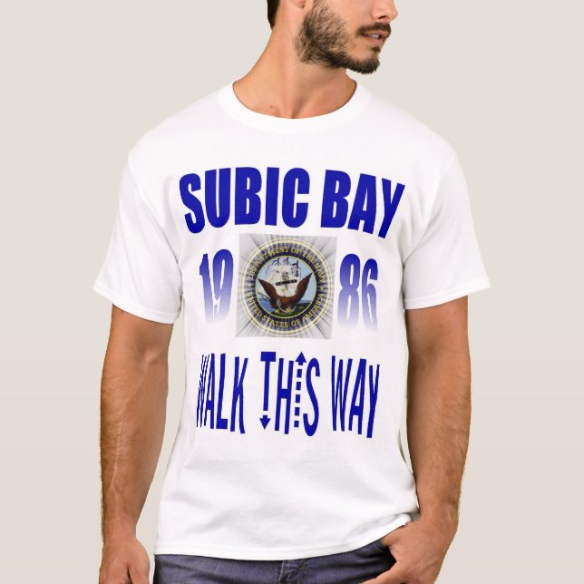 SUBIC BAY NAVY 1986 T-Shirt (Front)