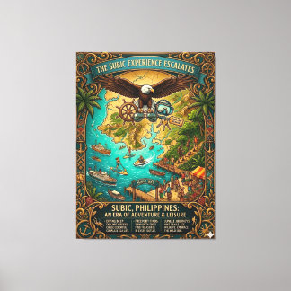 SUBIC, PHILIPPINES: AN ERA OF ADVENTURE & LEISURE CANVAS PRINT