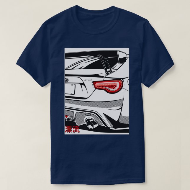 Subie Fragment Triblend T-Shirt (Design Front)