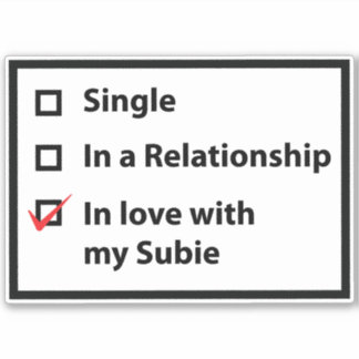 Subie Love JDM Vinyl Stickers