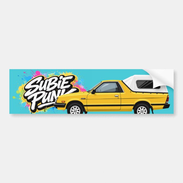 SUBIE PUNK Sticker (Front)