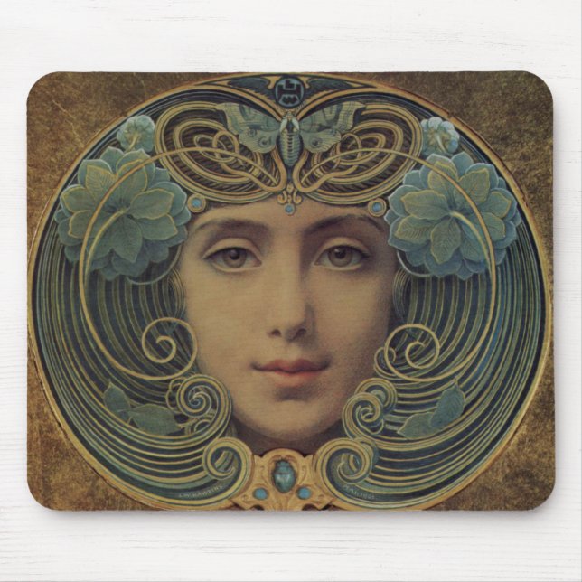 Subjects on Golden Reason Mouse Mat (Front)