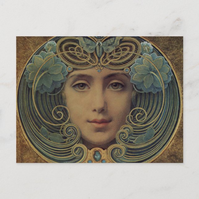 Subjects on Golden Reason Postcard (Front)