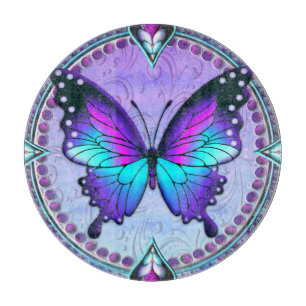Sublimation Butterfly with Background Cutting Board