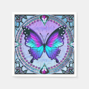 Sublimation Butterfly with Background Napkin
