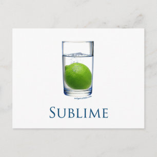 Sublime funny postcard