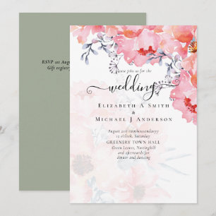 Sublime Pink Blossoms WEDDING SUITE - BUDGET