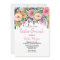 Sublime Pink Floral Colourful Easter Brunch Invite