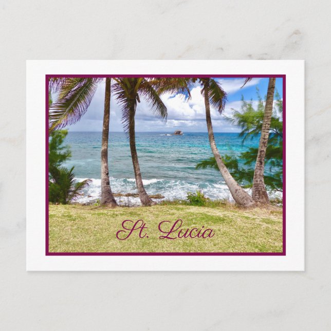 Sublime St. Lucia Postcard (Front)
