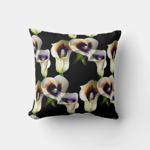 Sublime Watercolor Arum Calla Lilies Cushion