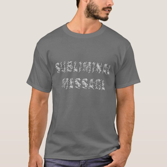 Subliminal Message tee shirt (Front)