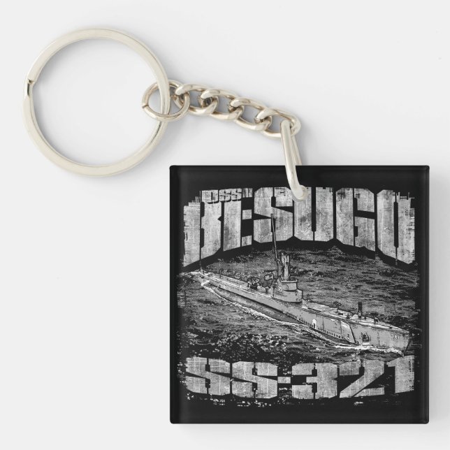 Submarine Besugo Acrylic Keychain (Front)