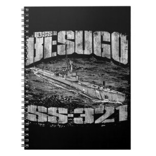 Submarine Besugo Spiral Photo Notebook