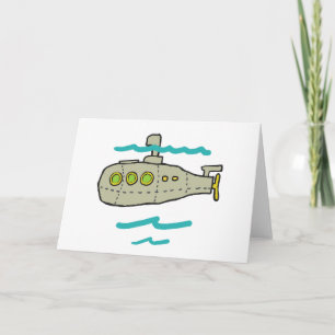 Submarine Card