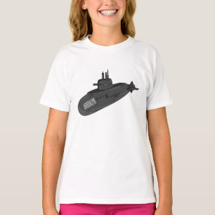 Submarine cartoon illustration T-Shirt