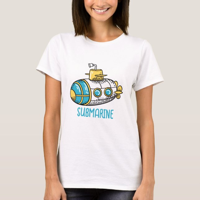 Submarine - Gift For Submarines Lovers T-Shirt (Front)