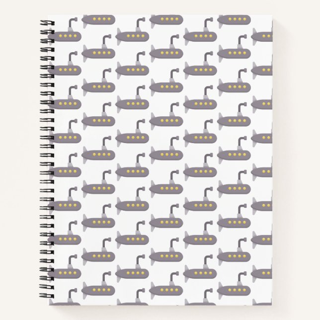 submarine notebook (Front)