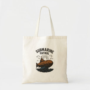 Submarine Patrol – Deep Sea Division Tote Bag