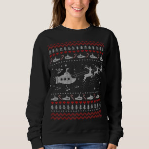 Submarine Ugly Christmas Sweater
