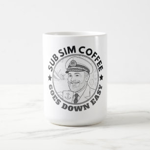 SUBMARINE VIDEOGAME CAPTAIN COFFEE DRINKER MUG