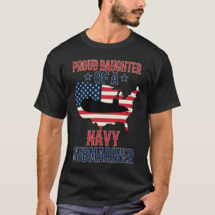 Submariner Submarines Veteran Military Navy Proud T-Shirt