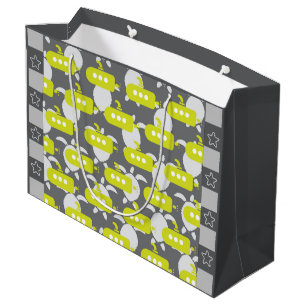 Submarines & Turtles Large Gift Bag