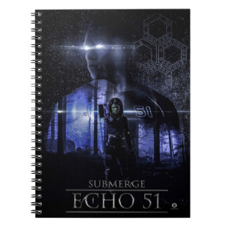 Submerge Teaser Poster Notepad Notebook