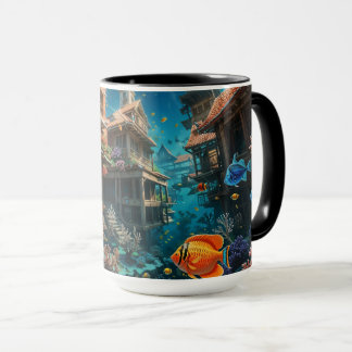 "Submerged Sanctuary: An Aquatic Haven" Mug