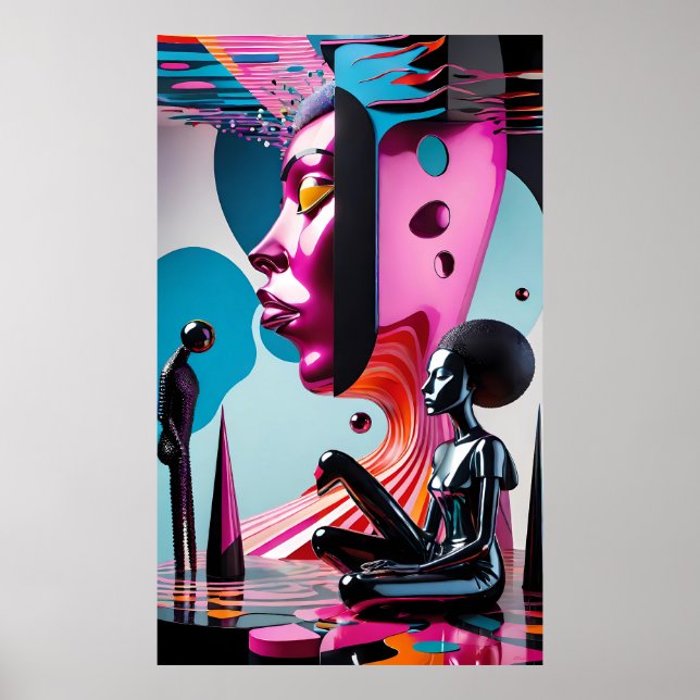 Submersed in the New World Poster (Front)