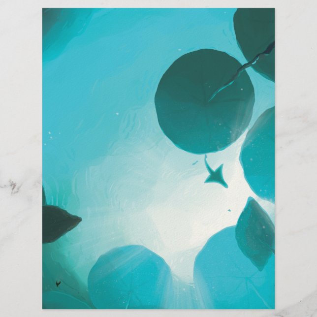 Subnautica - Aquatic Ballad Custom Letterhead (Front)