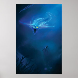 Subnautica - Ghost Leviathan B Poster