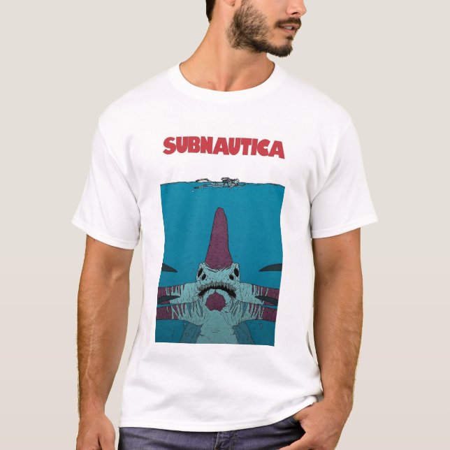 Subnautica Poster T-Shirt (Front)