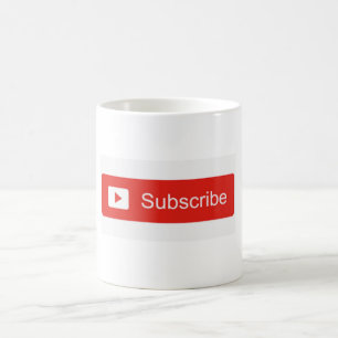 Subscribe button mug
