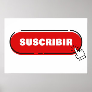 Subscribe – Social Media Content Creator Spanish Poster