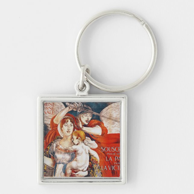 Subscribe to Hasten Peace by Victory' Key Ring (Front)