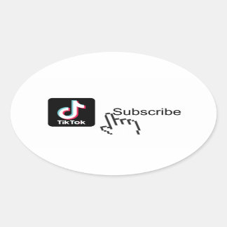 subscribe to my Tiktok channel sticker