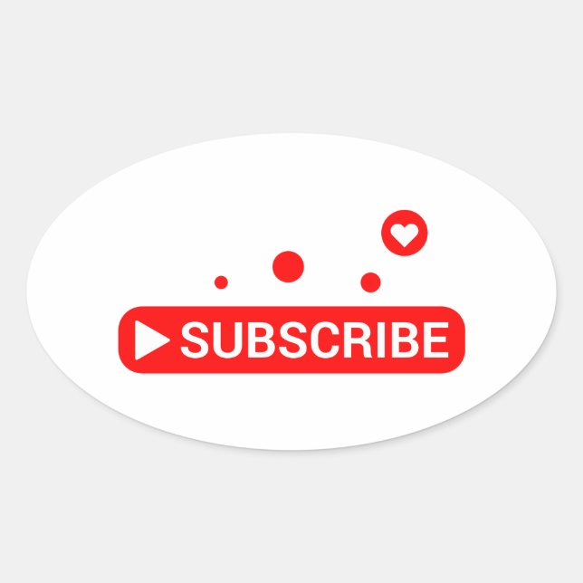 subscribe to my youtube channel sticker (Front)