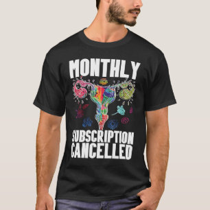 Subscription Uterus Support Hysterectomy Recovery  T-Shirt
