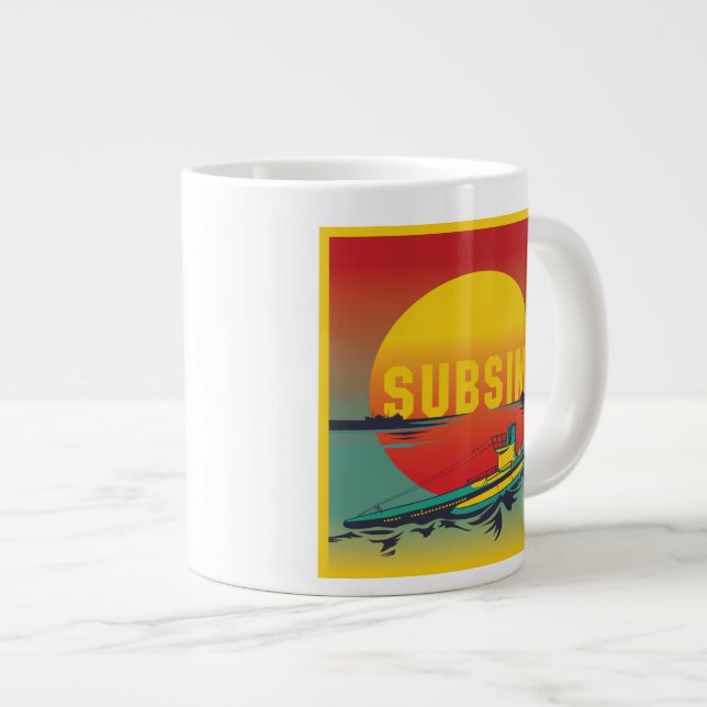 SUBSIM Horizon Extended Patrol 20oz. Mug   (Front Right)