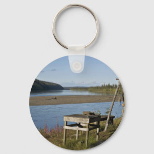 Subsistence fish camp on the Koyukuk River Key Ring