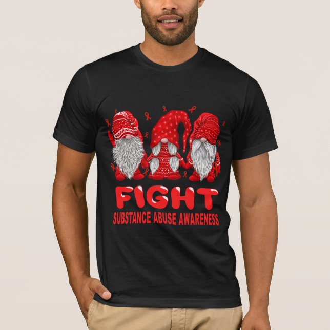 SUBSTANCE ABUSE AWARENESS T-Shirt (Front)